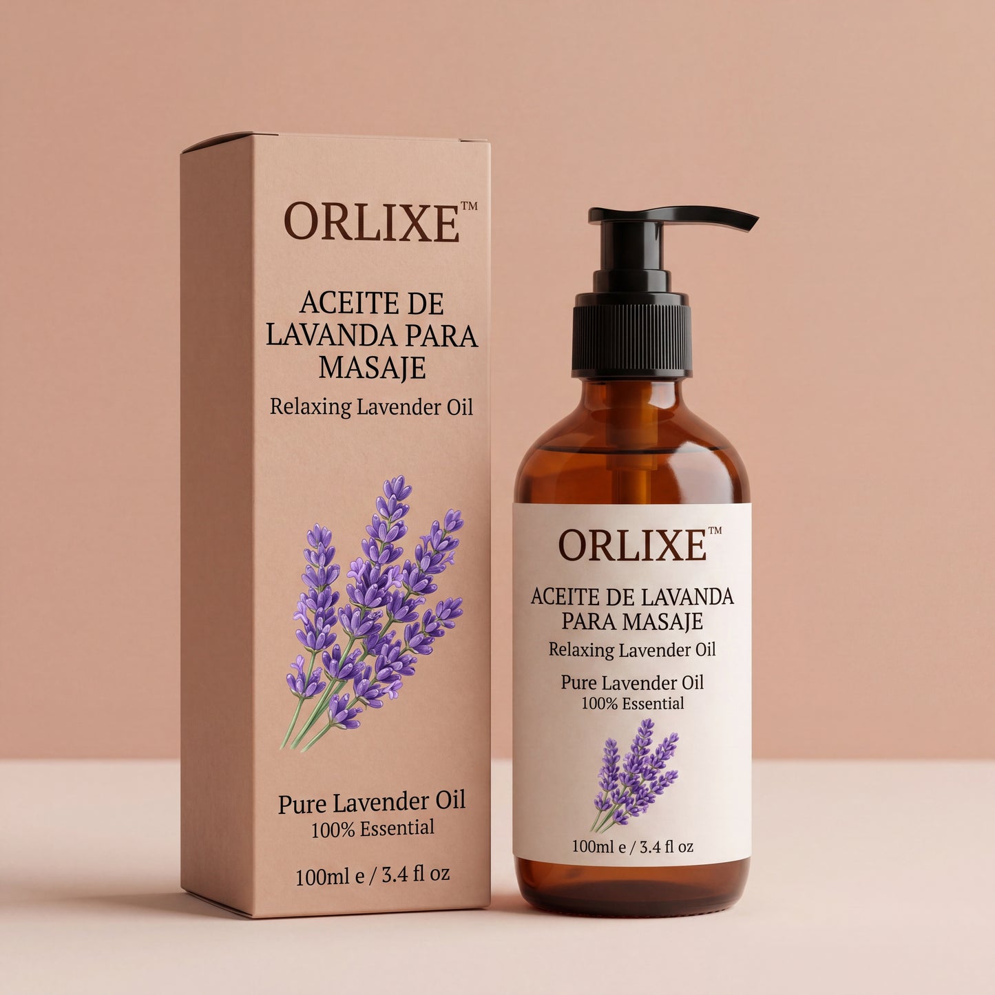 ORLIXE ™ Aceite de Lavanda Para Masaje