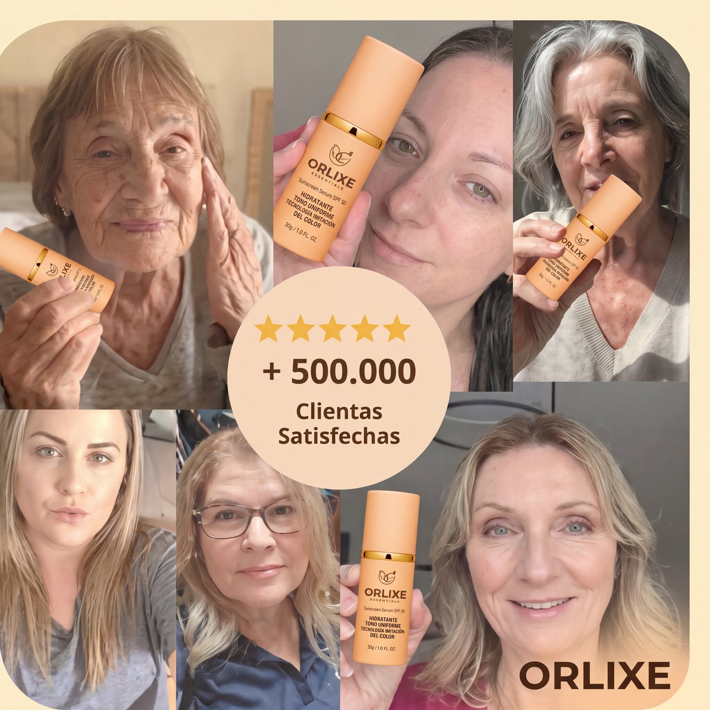 ORLIXE  | Base de Maquillaje 4 en 1