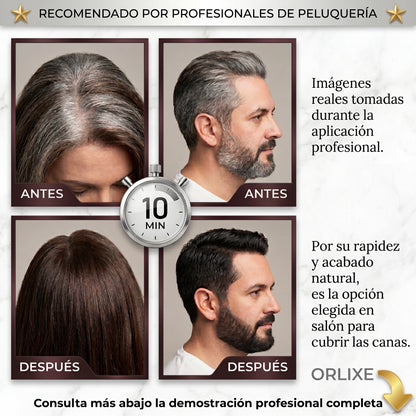 ORLIXE | Champú 3 en 1 Cero Canas