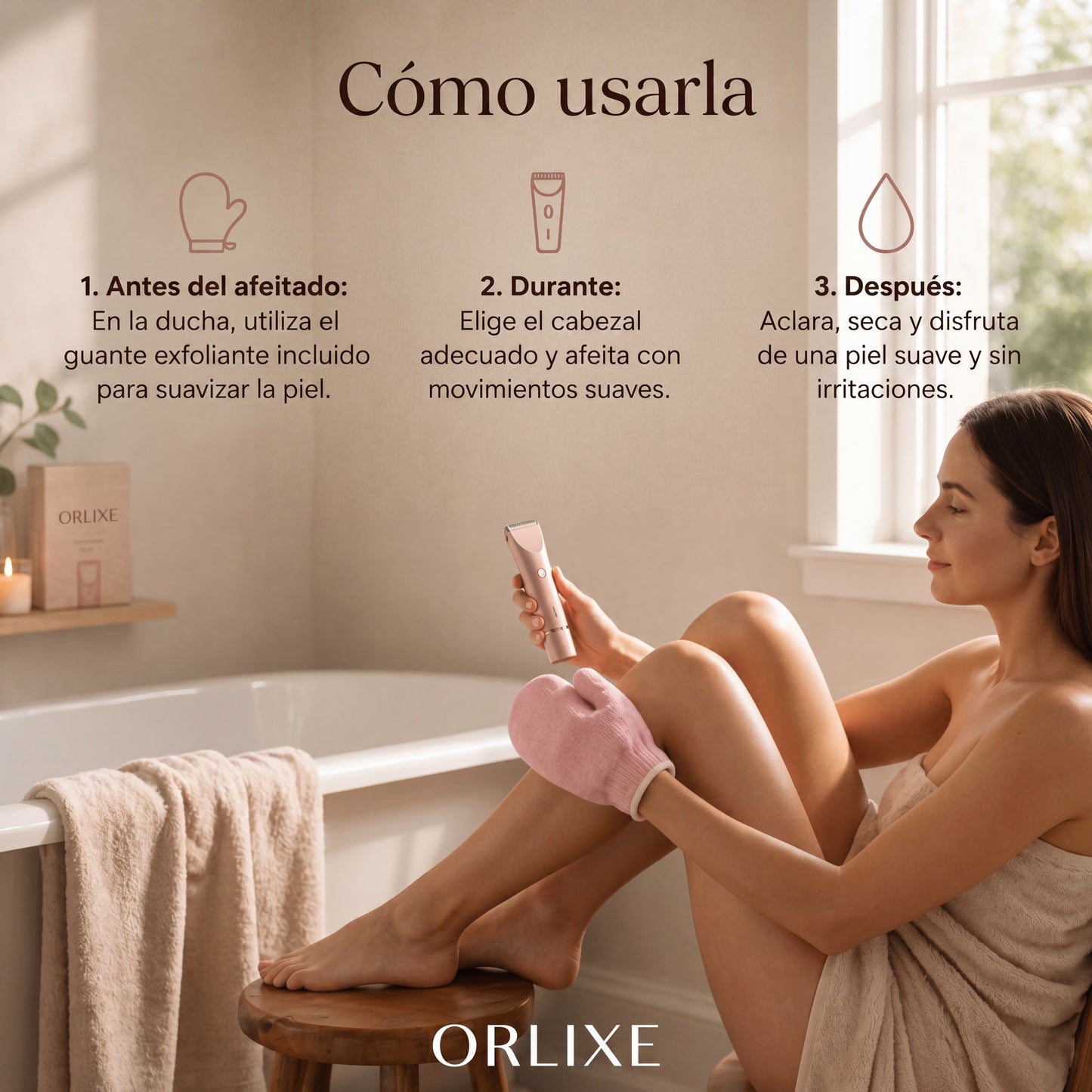 ORLIXE | Depiladora 2 en 1